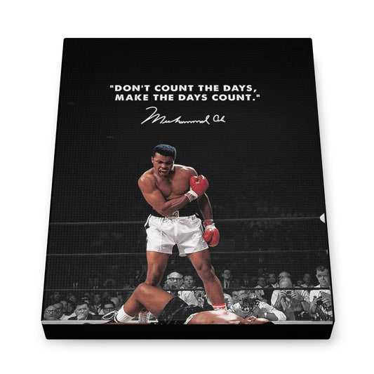 Canvas Print - Mike Tyson Motivation Quote - Matte, Stretched, 1 25"
