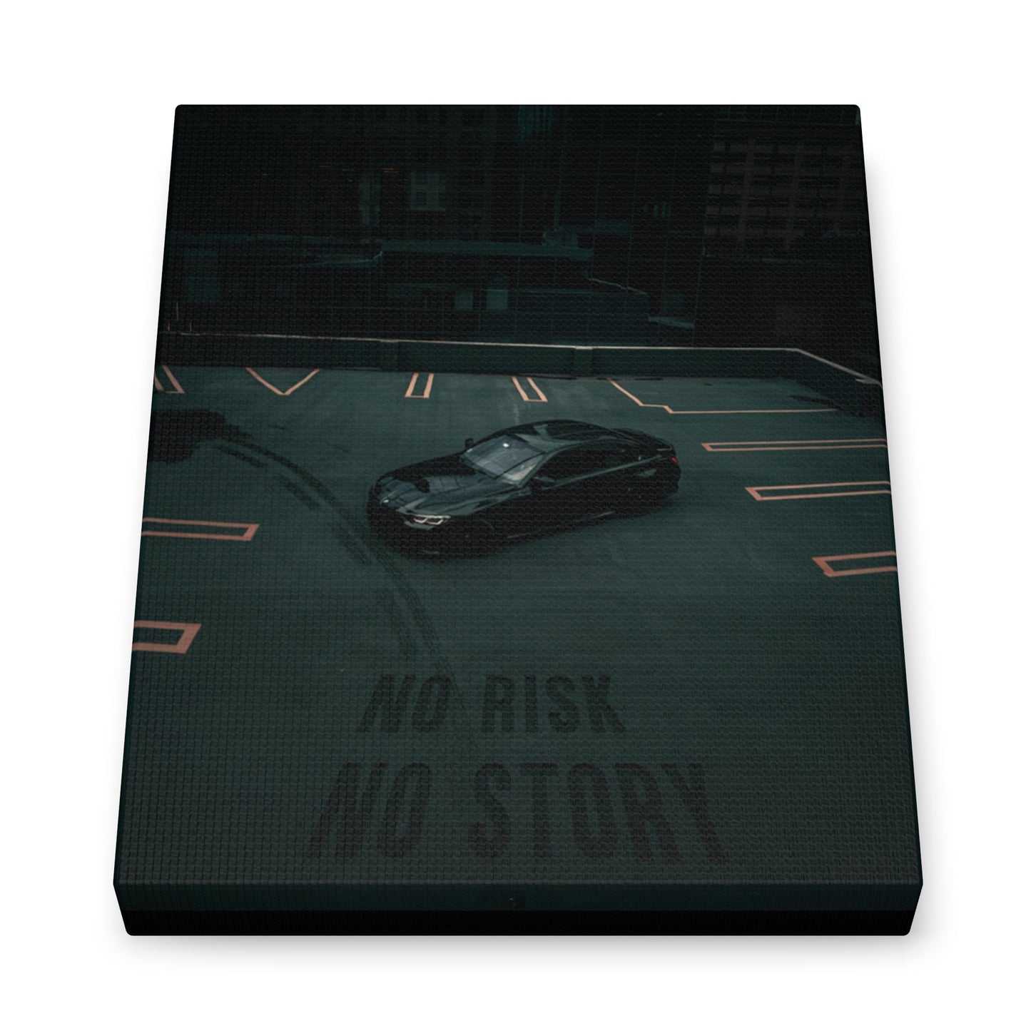 Motivational Canvas – “No Risk, No Story”