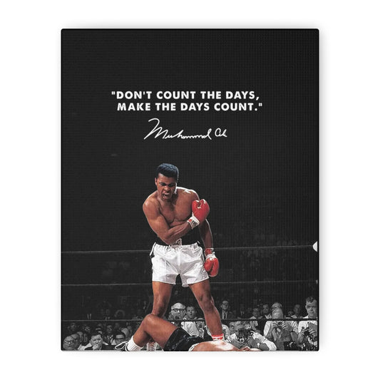 Canvas Print - Mike Tyson Motivation Quote - Matte, Stretched, 1 25"