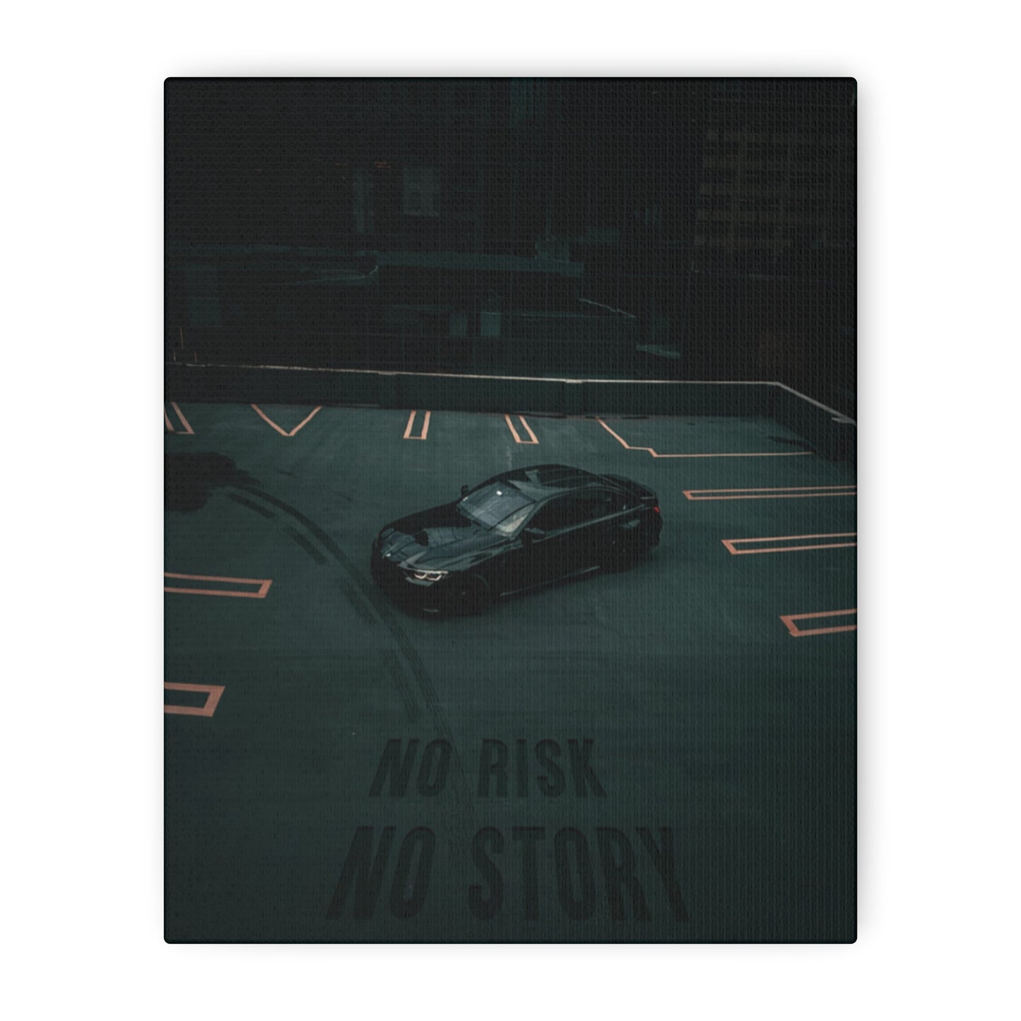Motivational Canvas – “No Risk, No Story”
