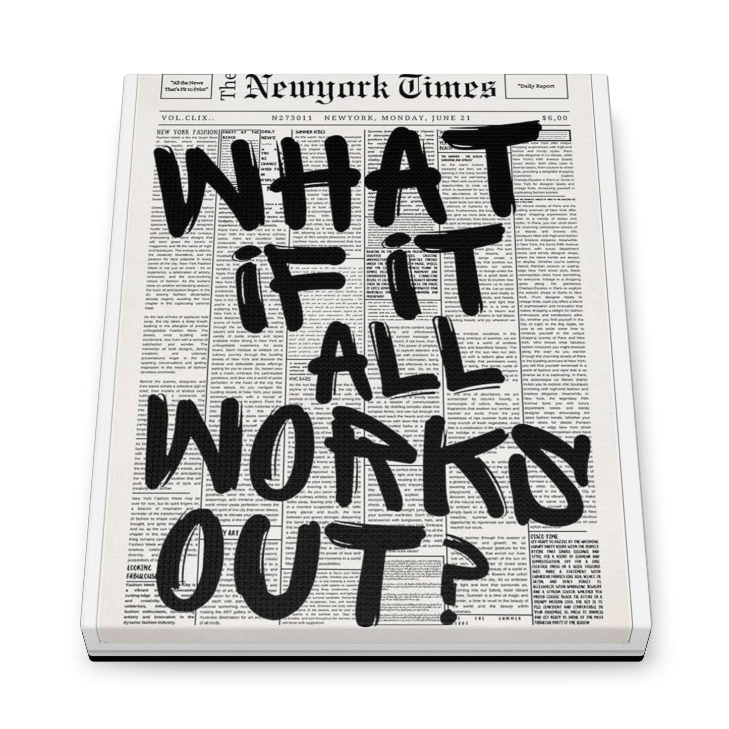 Motivational Poster – “What If It All Works Out?”